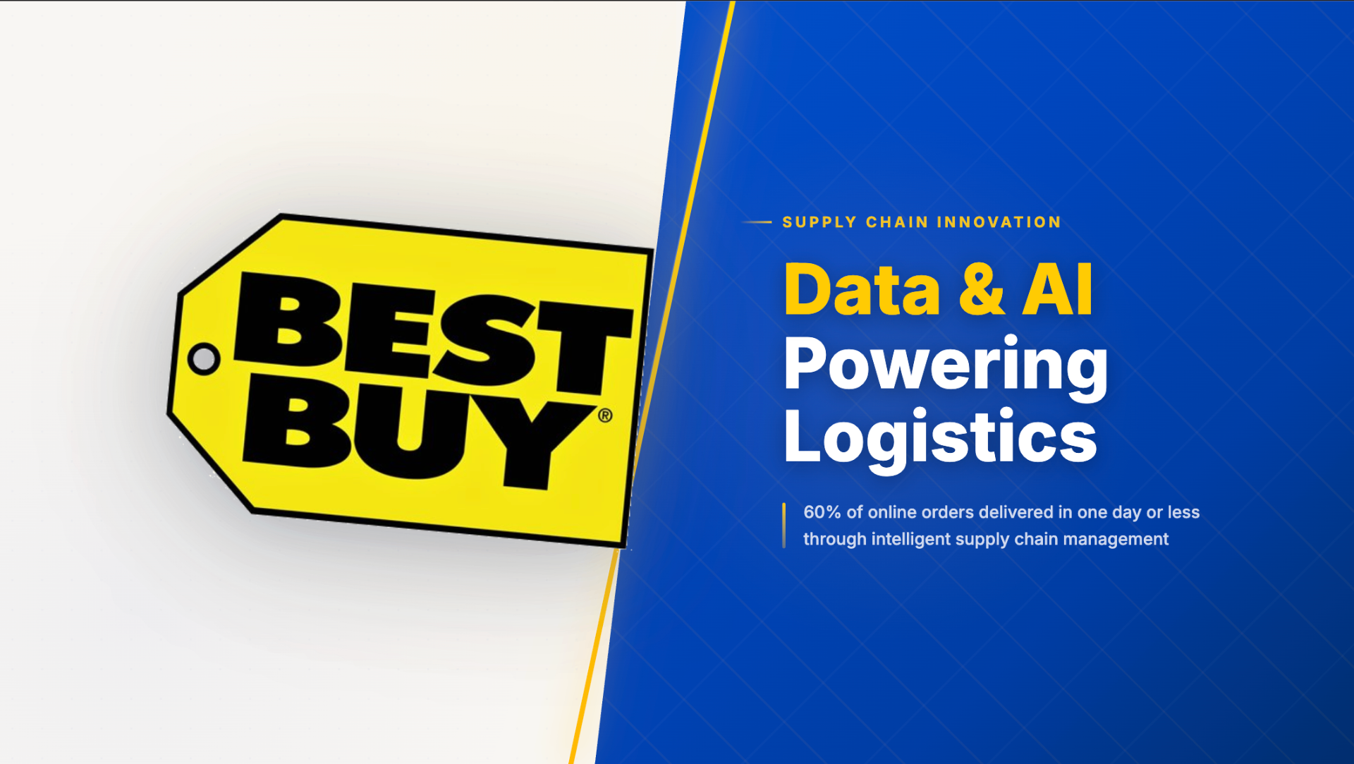 Inside Best Buy's Supply Chain Transformation: Data, Culture and AI at Scale