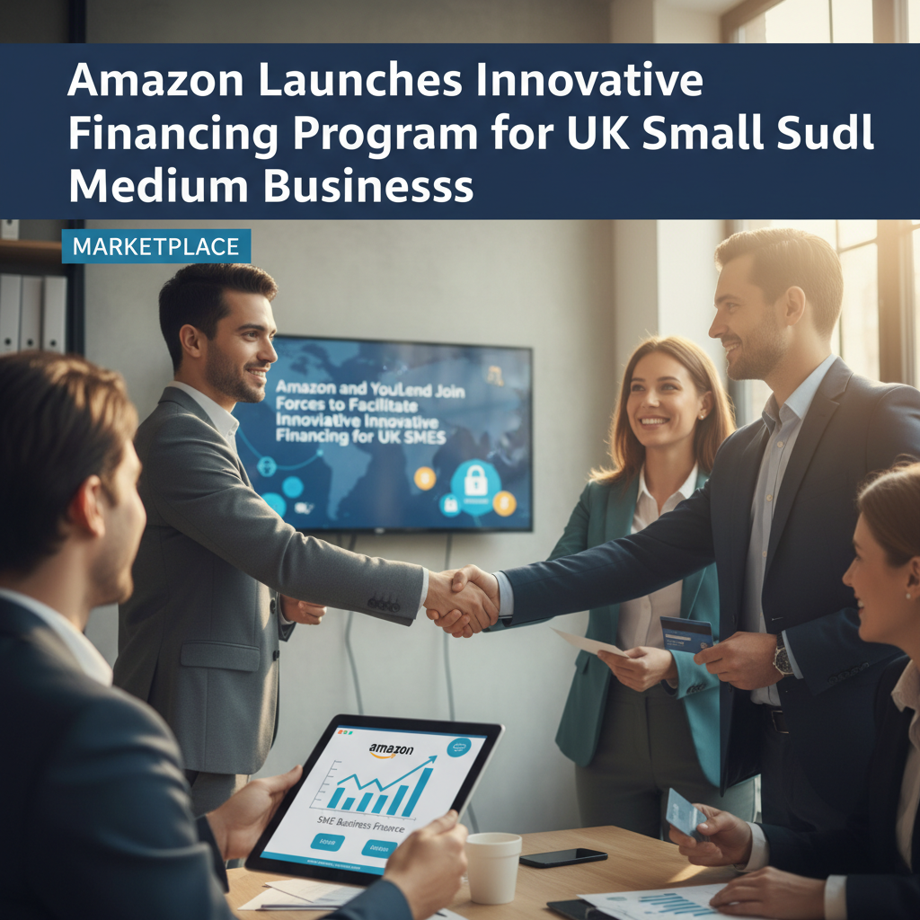 Amazon Launches Innovative Financing Program for UK Small and Medium Businesses