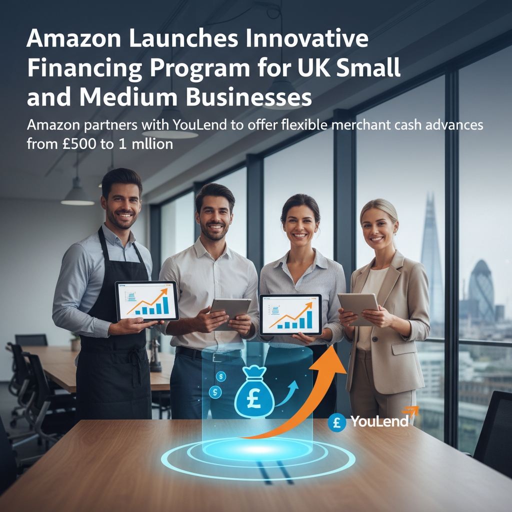 Amazon Launches Innovative Financing Program for UK Small and Medium Businesses
