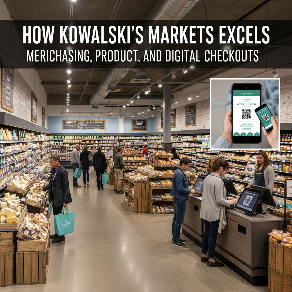 How Kowalski's Markets Excels in Merchandising, Product, and Digital Checkouts
