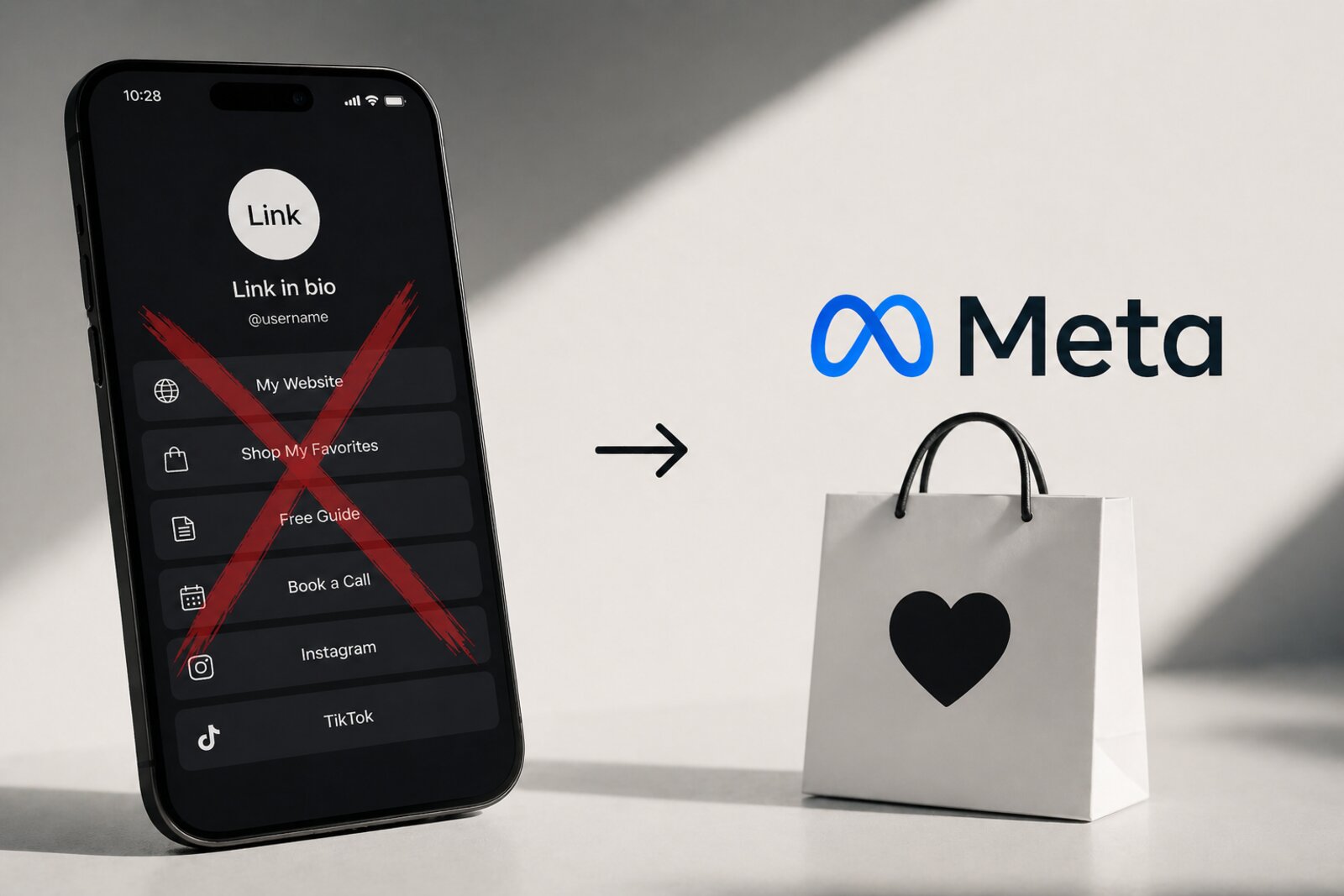 Meta Linkbutton Meta Ends Link in Bio Era, Puts Creators at Heart of Commerce ...