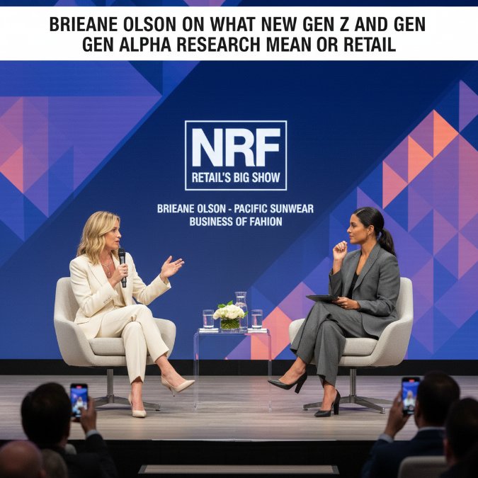PacSun CEO Brieane Olson discusses Gen Z/Alpha retail research with BoF correspondent.