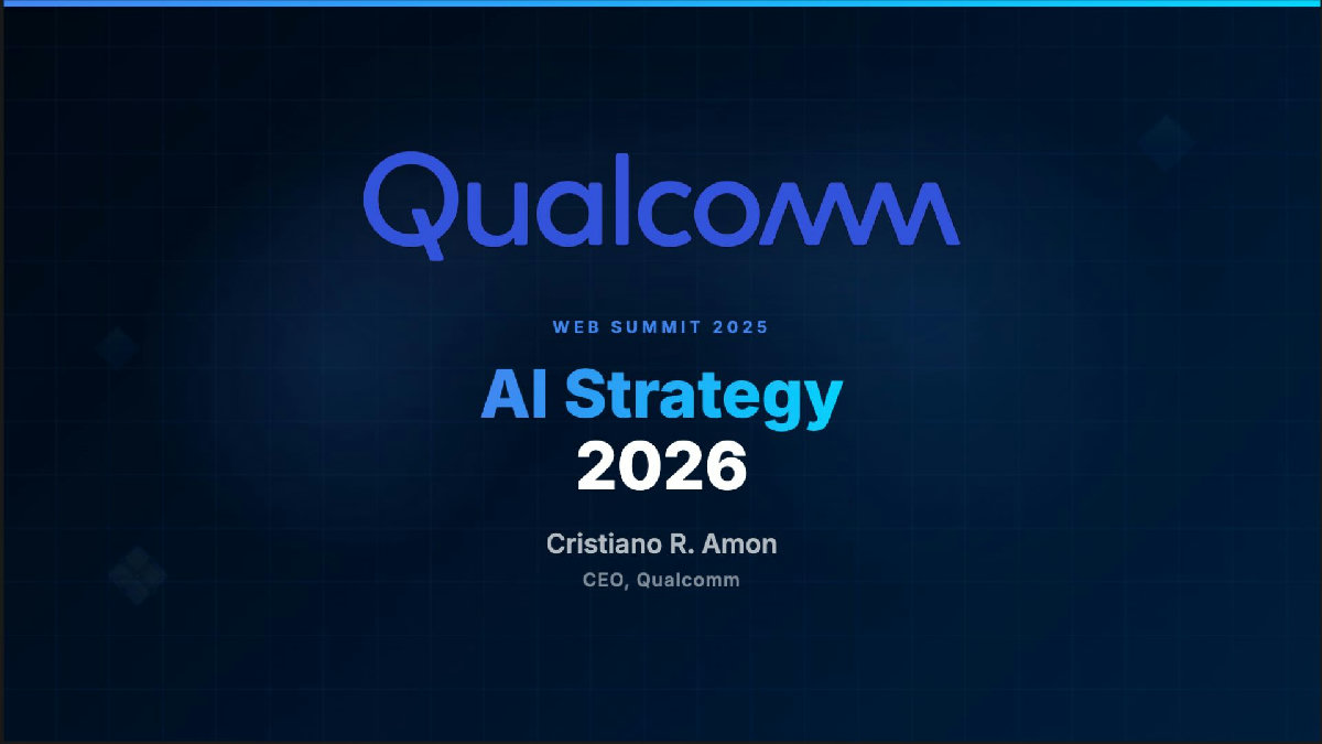 Qualcomm CEO Cristiano R. Amon Unveils AI Everywhere Strategy at Web Summit