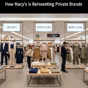 Macy's private brands like On 34th, State of Day, Mode of One: heritage meets innovation.