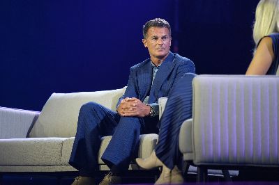 Peter Ruis, Managing Director of John Lewis, on stage at Shoptalk Europe 2026 in Barcelona.